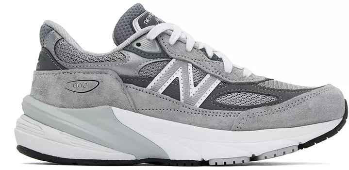 Серые кроссовки Made In USA 990v6 New Balance
