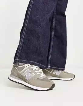Серые кроссовки New Balance 574