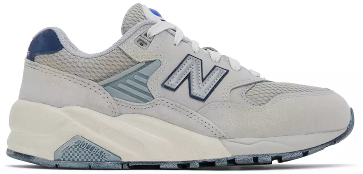 Серые кроссовки New Balance 580