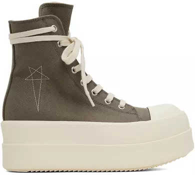 Серые кроссовки Porterville Double Bumper Sneaks Rick Owens DRKSHDW