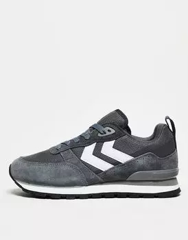 Серые кроссовки унисекс Hummel Thor