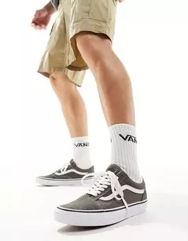 Серые кроссовки Vans Old Skool Color Theory