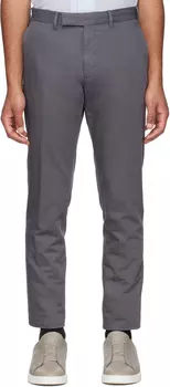 Серые летние брюки ZEGNA