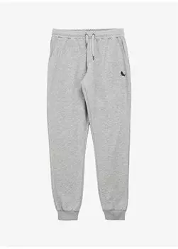 Серые меланжевые брюки унисекс BILL The Crow, серый меланж