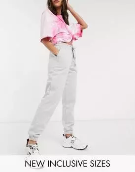 Серые меланжевые джоггеры скинни COLLUSION