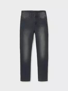 Серые мягкие джинсовые брюки для мальчиков Tween MAYORAL, серый