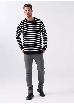 Серые мужские брюки чинос с эластичной резинкой на талии Fabrika Comfort