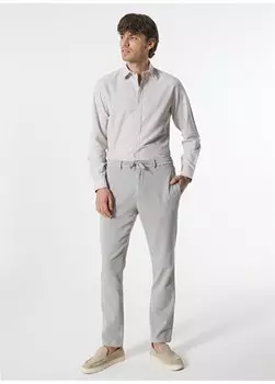 Серые мужские брюки стандартной посадки с нормальной талией GU24MSS01016 Gmg Frenze, серый