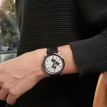 Серые мужские часы Pierre Cardin