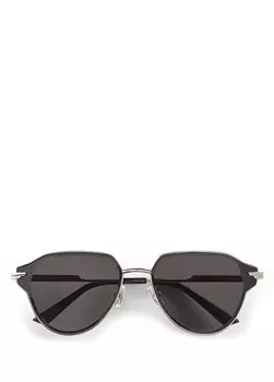 Серые мужские солнцезащитные очки Bottega Veneta
