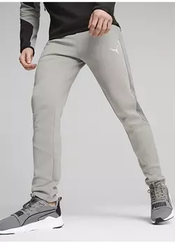 Серые мужские спортивные штаны Puma