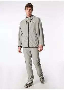 Серые мужские спортивные штаны S241043-035 Micro Collection M Regu Skechers, серый