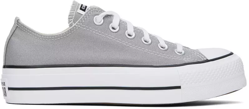 Серые низкие кроссовки Chuck Taylor All Star Converse
