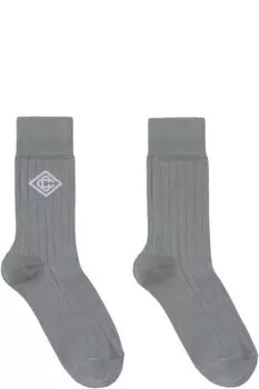 Серые носки под платье Casablanca