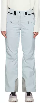 Серые однотонные спортивные брюки Goldwin