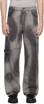 Серые прибрежные джинсы HELIOT EMIL