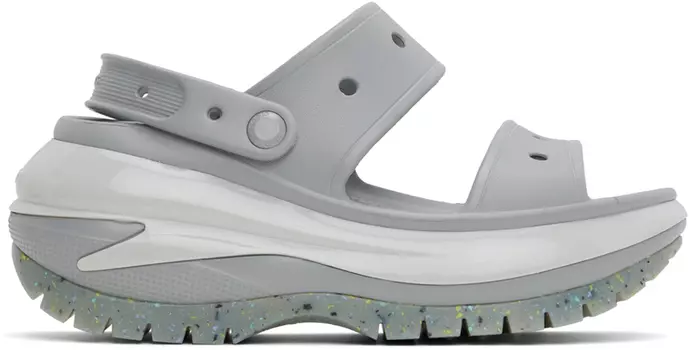 Серые сандалии Mega Crush Crocs