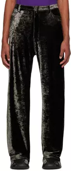 Серые широкие брюки Balenciaga