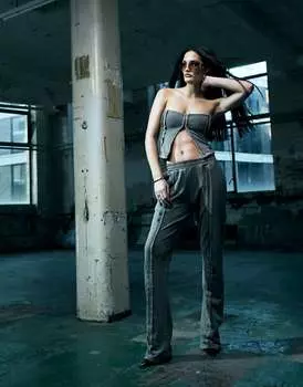 Серые широкие джоггеры Murci