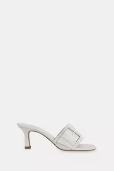 Серые шлепанцы с пряжкой Adella Whistles, серый