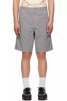 Серые шорты до колена Carhartt Work In Progress
