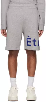 Серые шорты из темперы tudes