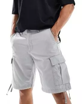 Серые шорты карго Jack & Jones