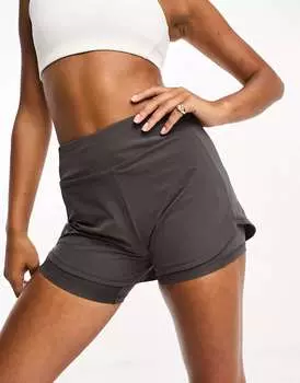 Серые шорты Nike Bliss Dri-Fit
