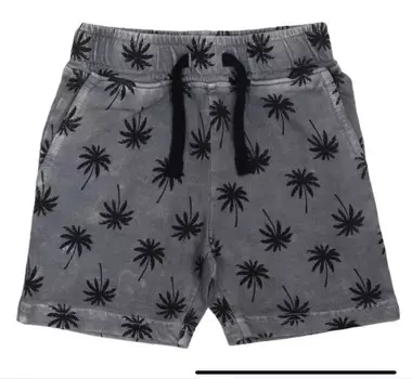 Серые шорты Palm Enzyme для мальчиков Mish Mish, серый