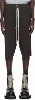 Серые шорты Porterville Bela Pods Rick Owens