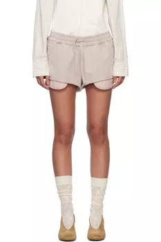 Серые шорты с аппликацией Acne Studios