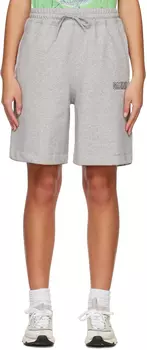 Серые шорты Software с кулиской GANNI