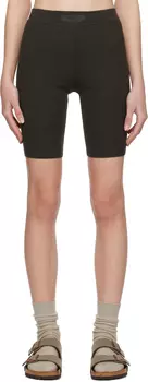 Серые шорты в рубчик Fear of God ESSENTIALS