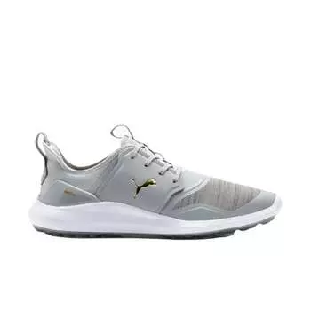 Серые синтетические мужские кроссовки Ignite NXT Golf Laces 192225 03 Puma, серый