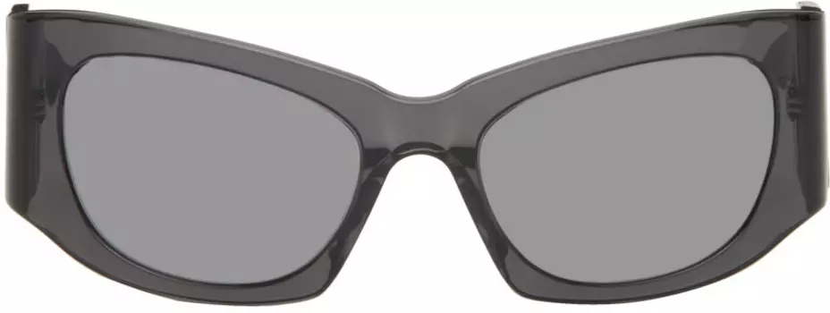 Серые солнцезащитные очки «кошачий глаз» Balenciaga, цвет Gray