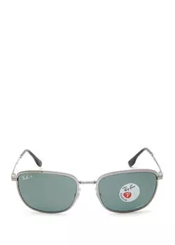 Серые солнцезащитные очки Ray-Ban, серый