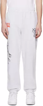 Серые спортивные штаны «Chasing Love» Kijun