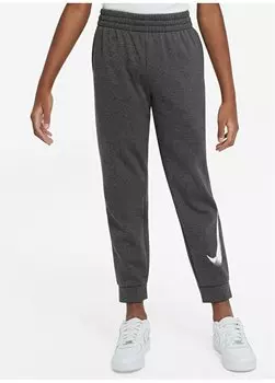 Серые спортивные штаны для мальчиков скинни Leg FD3905-010 K NK TF MULTI+ JOGGER HB Nike, серый
