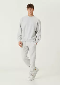 Серые спортивные штаны-джоггеры Champion