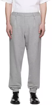 Серые спортивные штаны на резинке Lownn