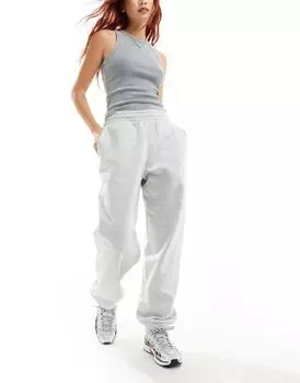 Серые спортивные штаны Weekday