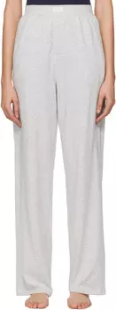 Серые свободные брюки-бойфренды для отдыха SKIMS