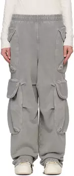 Серые тяжелые брюки-карго Gocar Entire Studios