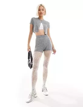 Серые трикотажные шорты Motel