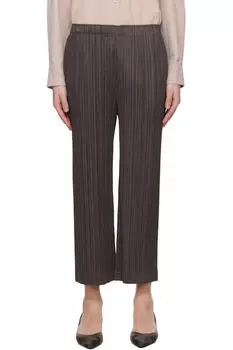 Серые утолщенные брюки 2 PLEATS PLEASE ISSEY MIYAKE