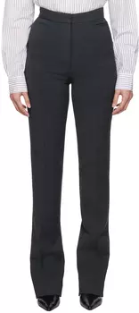 Серые узкие брюки TOTEME