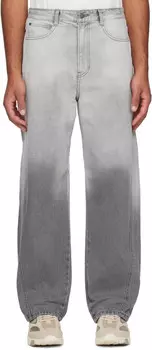 Серые выцветшие джинсы Solid Homme