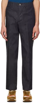 Серые выцветшие джинсы Visvim