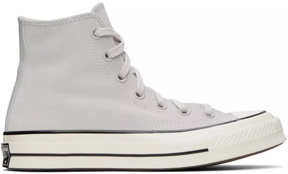 Серые замшевые кроссовки Chuck 70 Converse