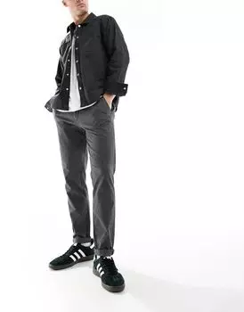 Серые зауженные брюки Jack & Jones Marco